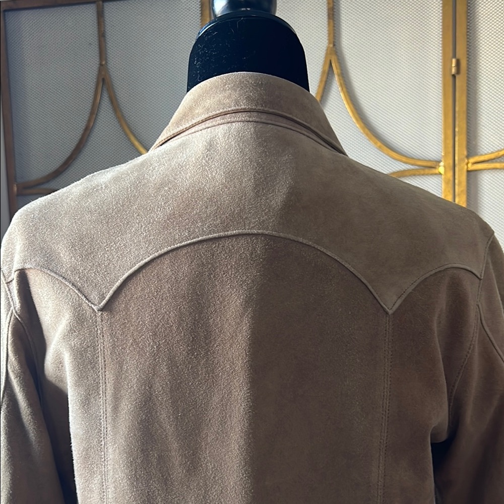 Tan Men's Jacket - Picture 4 of 6